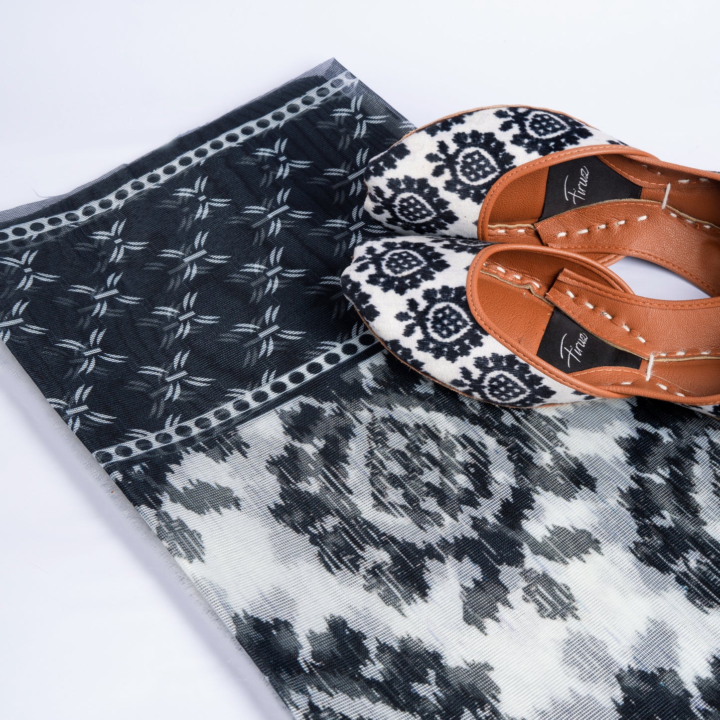Charcoal Pattern Duo Set