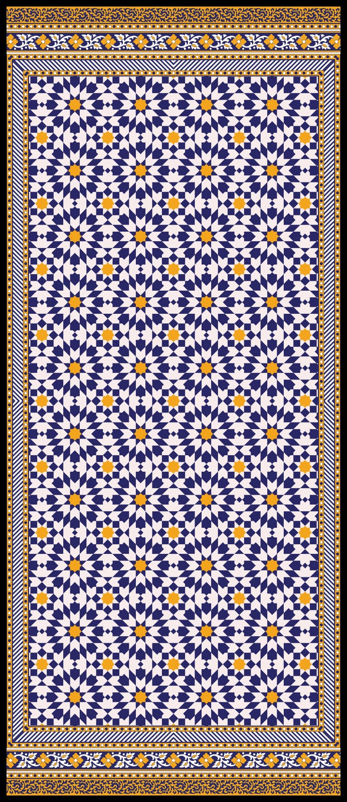 Violet Daisy Dupatta