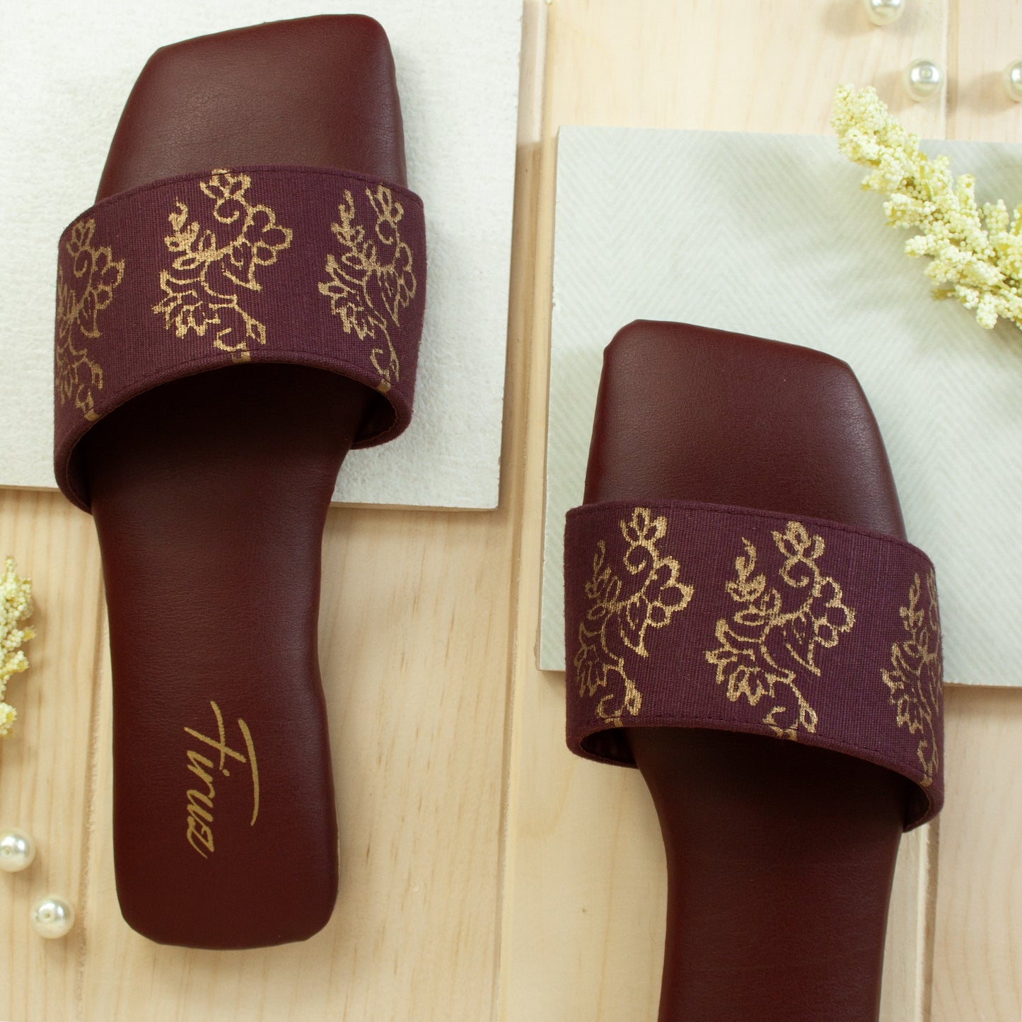 Mehak (Deep Maroon) Duo Set