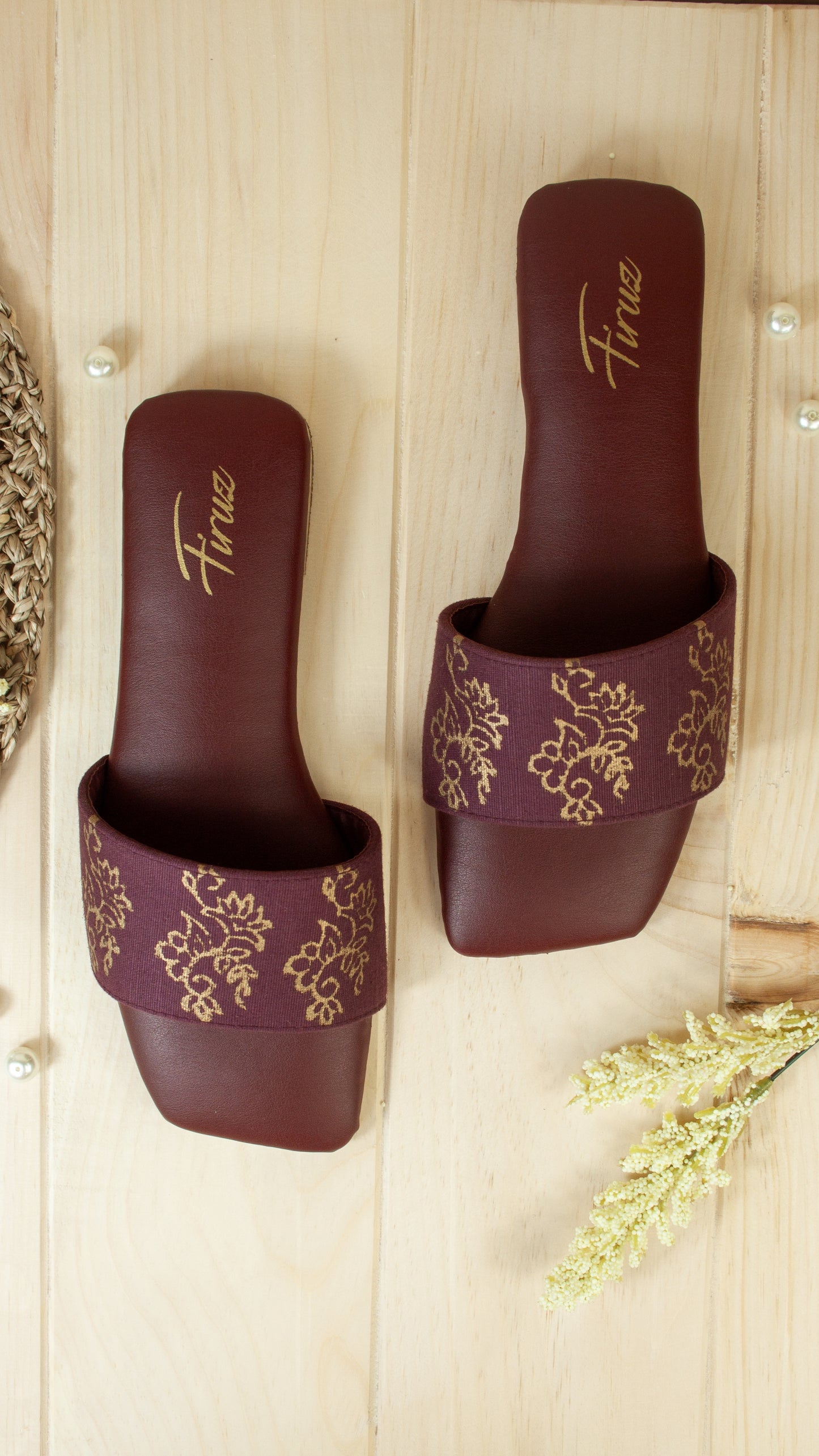 Mehak (Deep Maroon) Duo Set