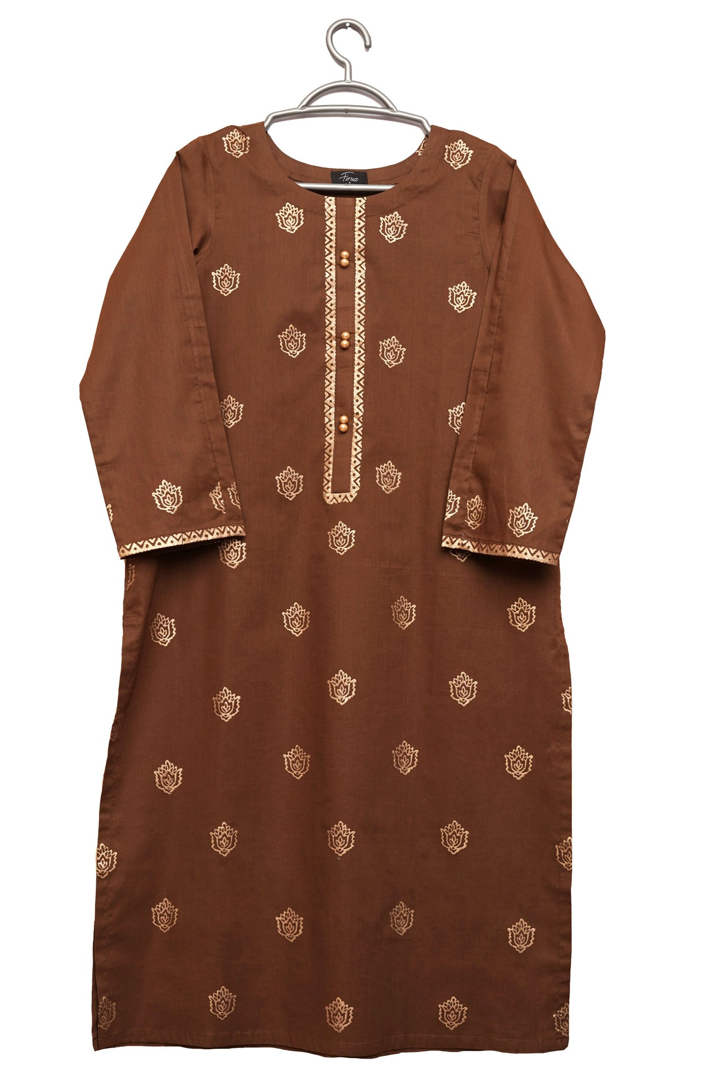 Singhar (Brown) Stitched Shirt