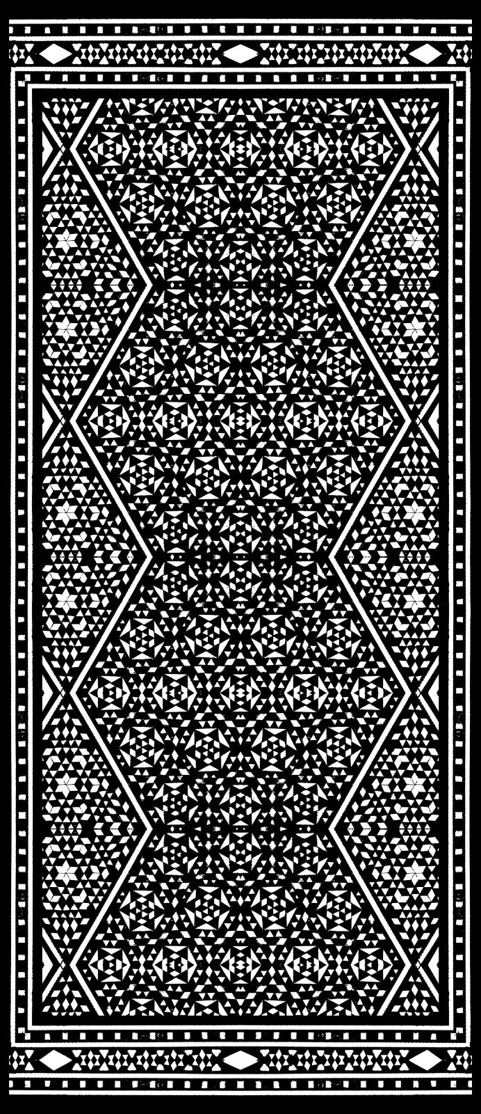 Dark Marbled Dupatta