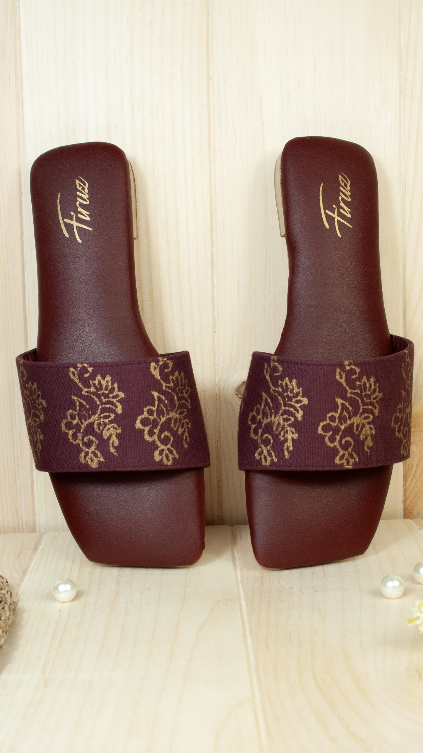 Mehak (Deep Maroon)