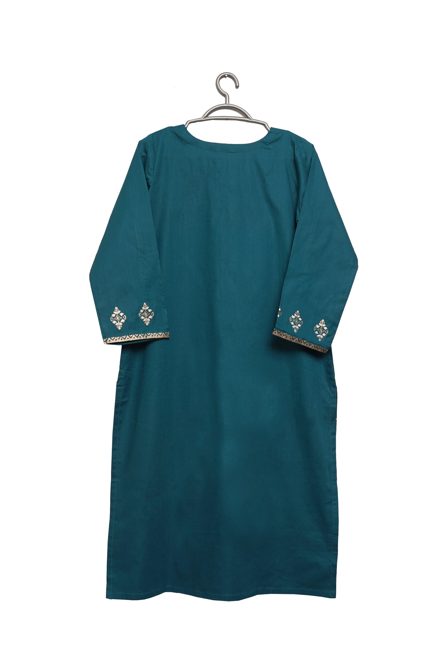 Musarrat (Teal) Stitched Shirt