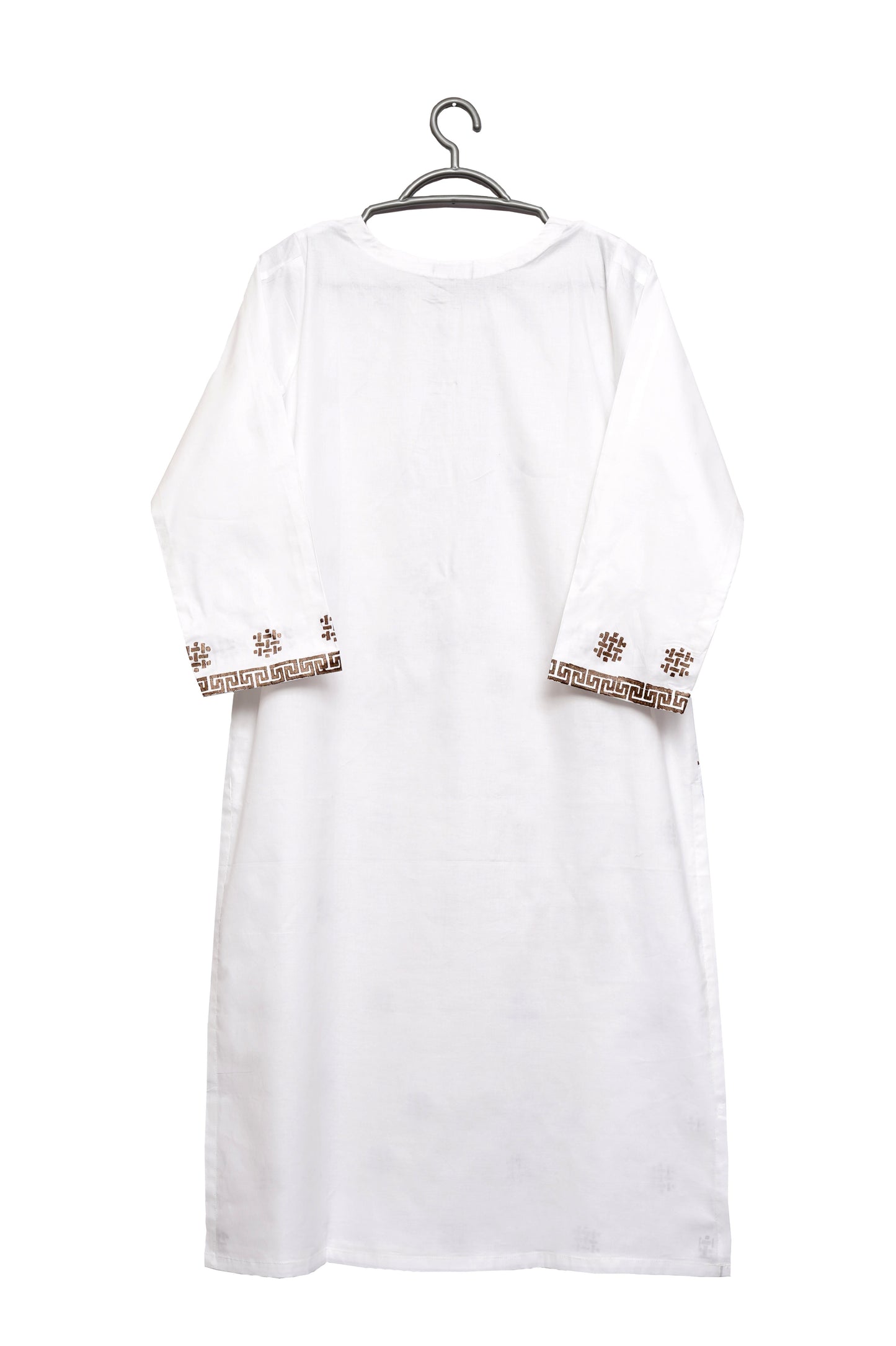 Taj (White) Stitched Shirt