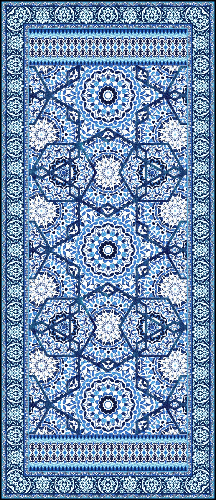 Lapis Lazuli Dupatta