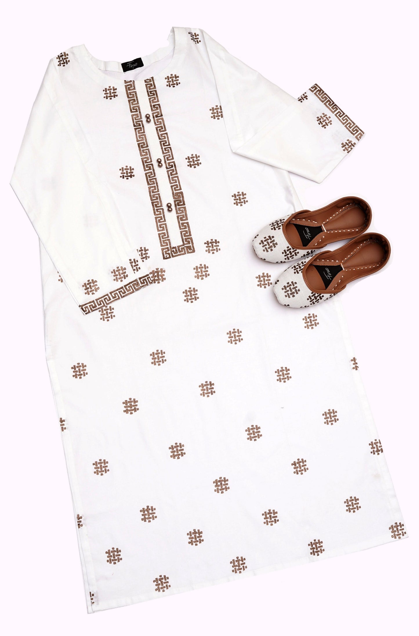 Taj (White) Duo Set