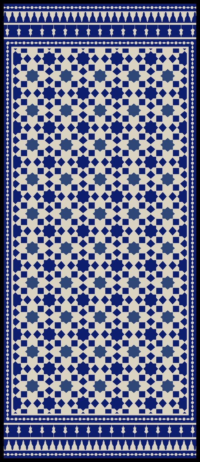 Blue Splendor Dupatta