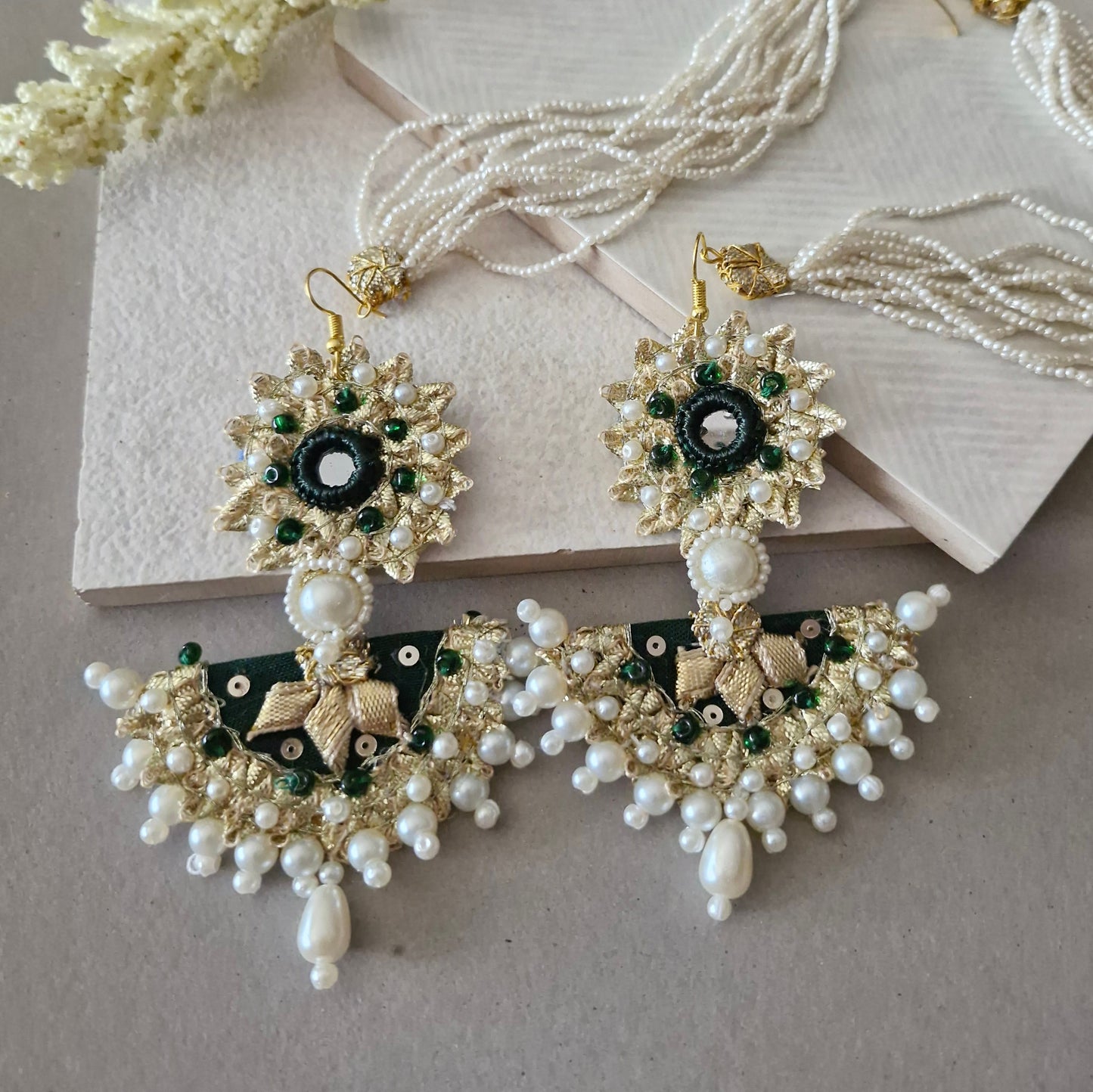 Inkisaar (Earrings) -Green