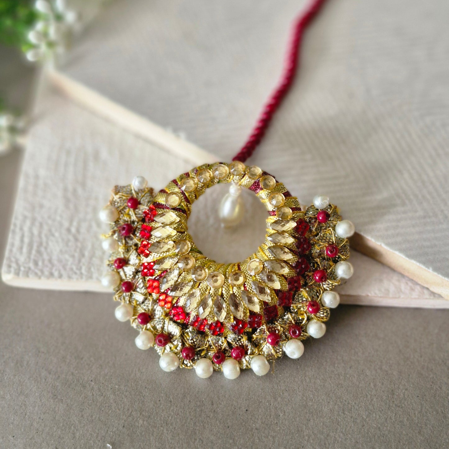 Nayab (Complete Set) - Maroon