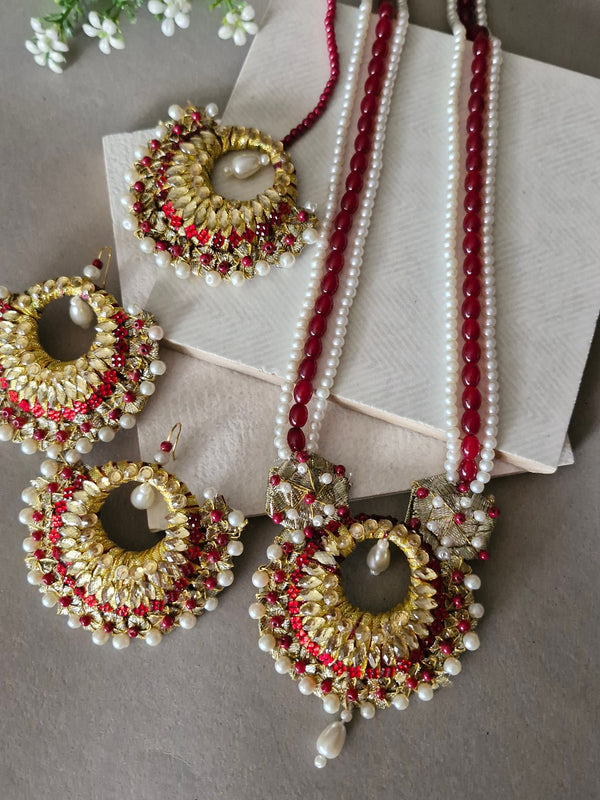Nayab (Complete Set) - Maroon