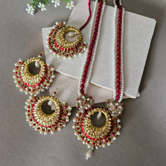 Nayab (Complete Set) - Maroon