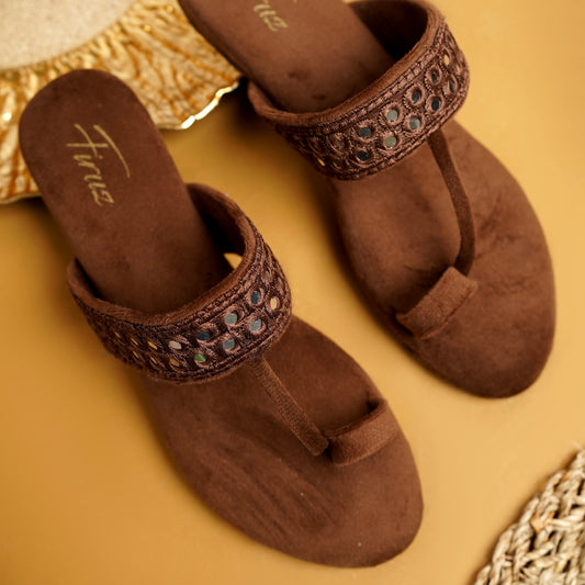 Sheesh Mahal Chocolate Brown
