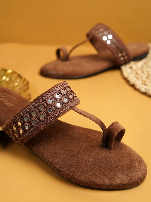 Sheesh Mahal - CHOCOLATE BROWN