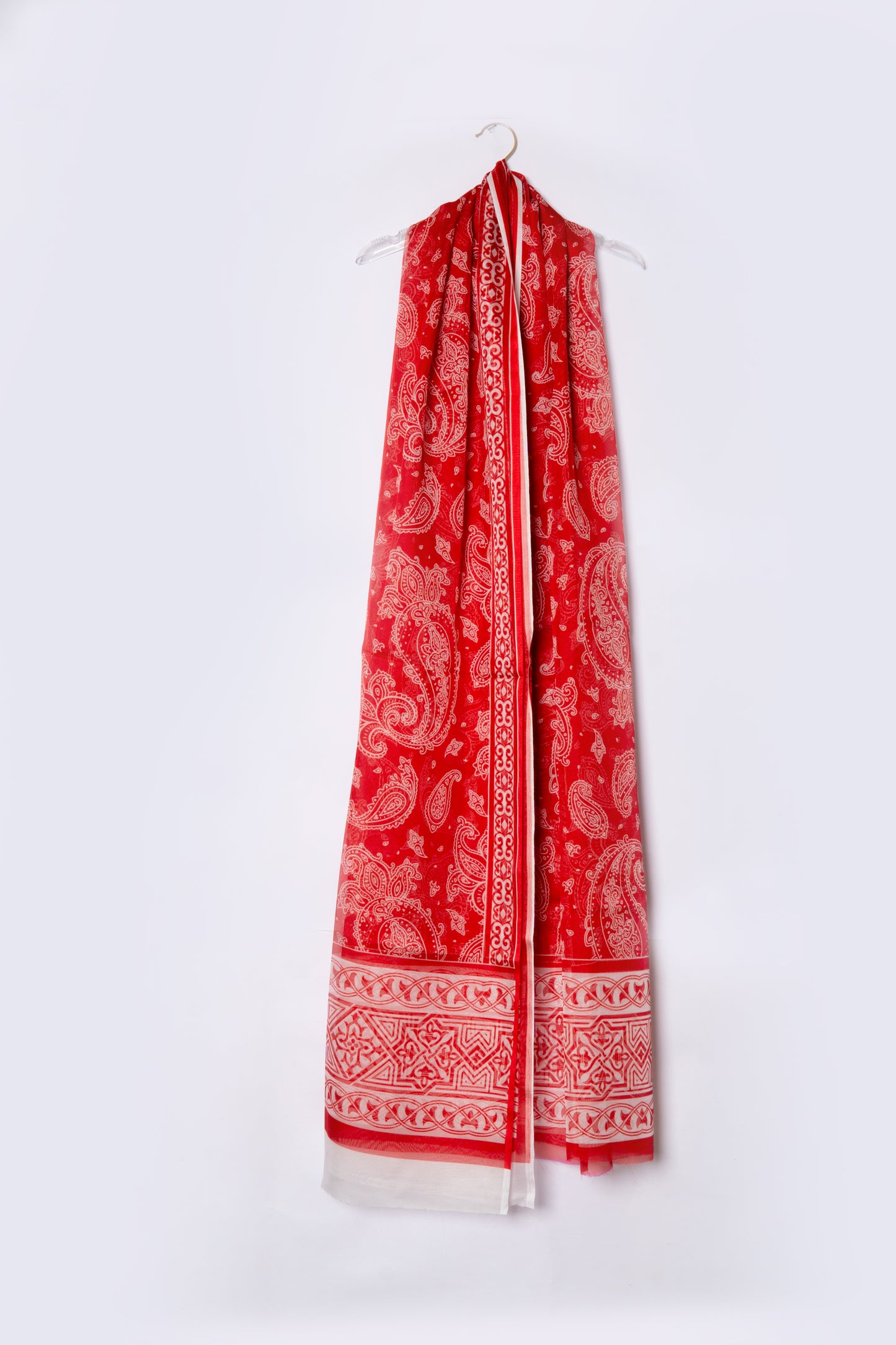 Posh Red Dupatta