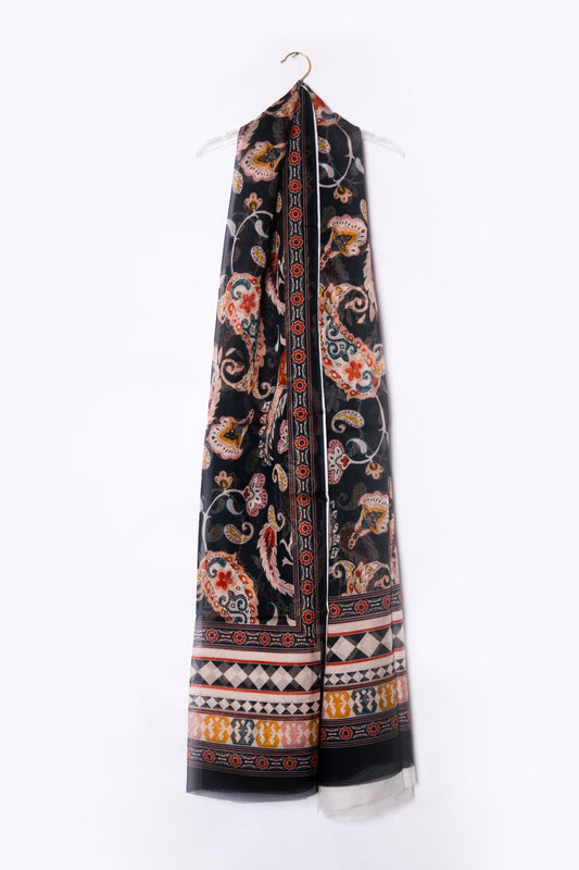 Swanky Black Dupatta