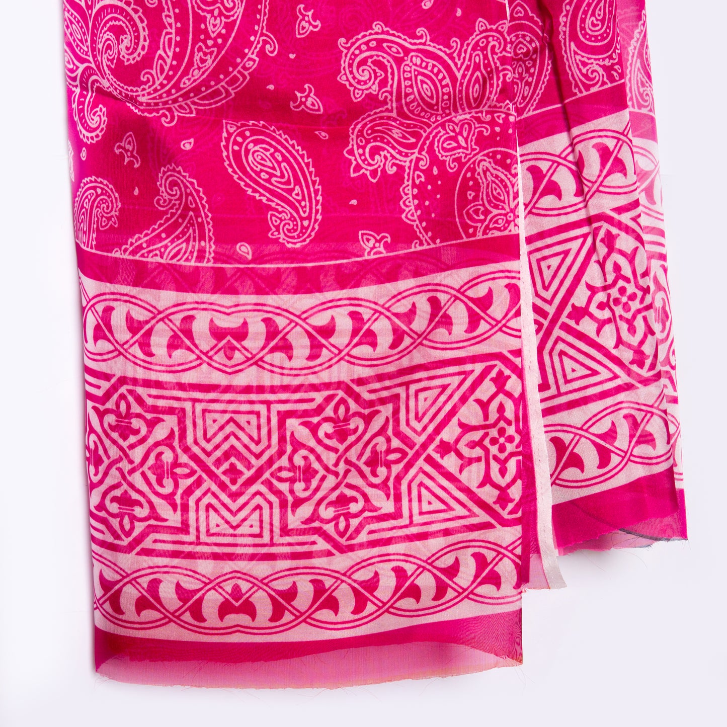 Fuchsia Dupatta