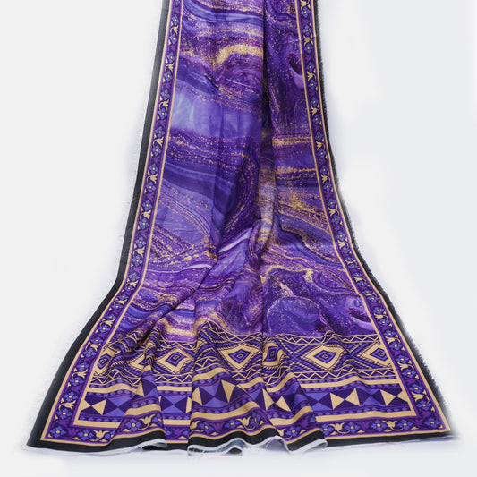 Violet Anemone Dupatta