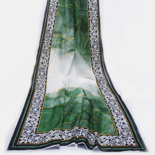 Basil Green Dupatta