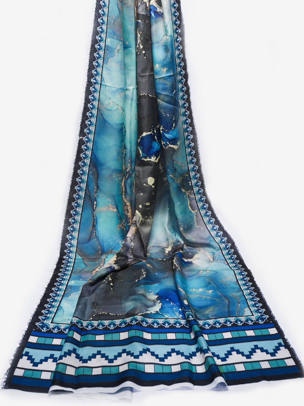 Aqua Hued Dupatta