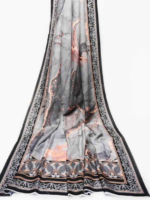 Grey Amethyst Dupatta