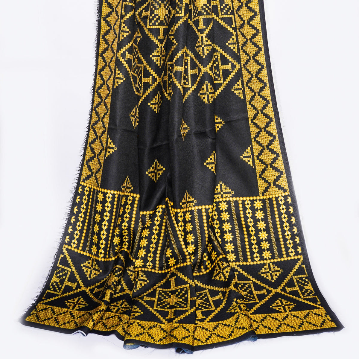 Mashraki Yellow Dupatta