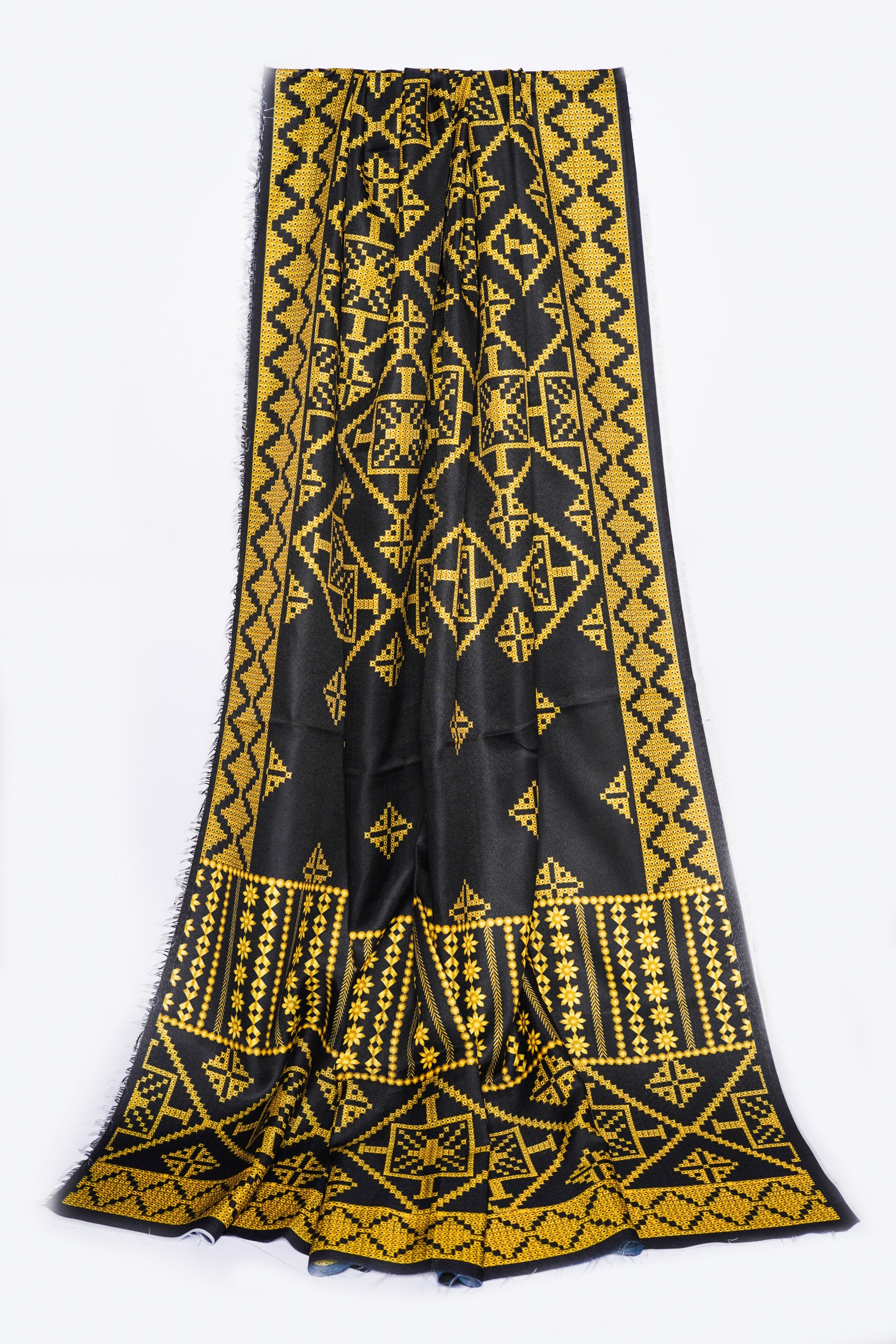 Mashraki Yellow Dupatta