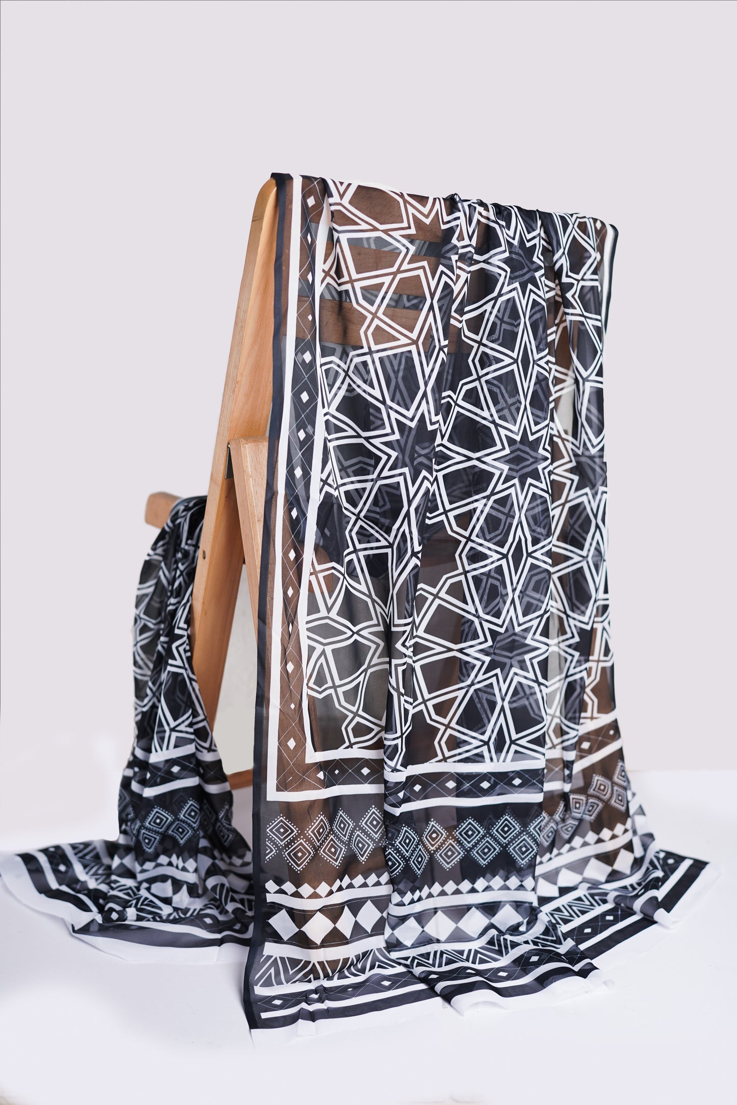 Prismatic Spirit (Black) Dupatta