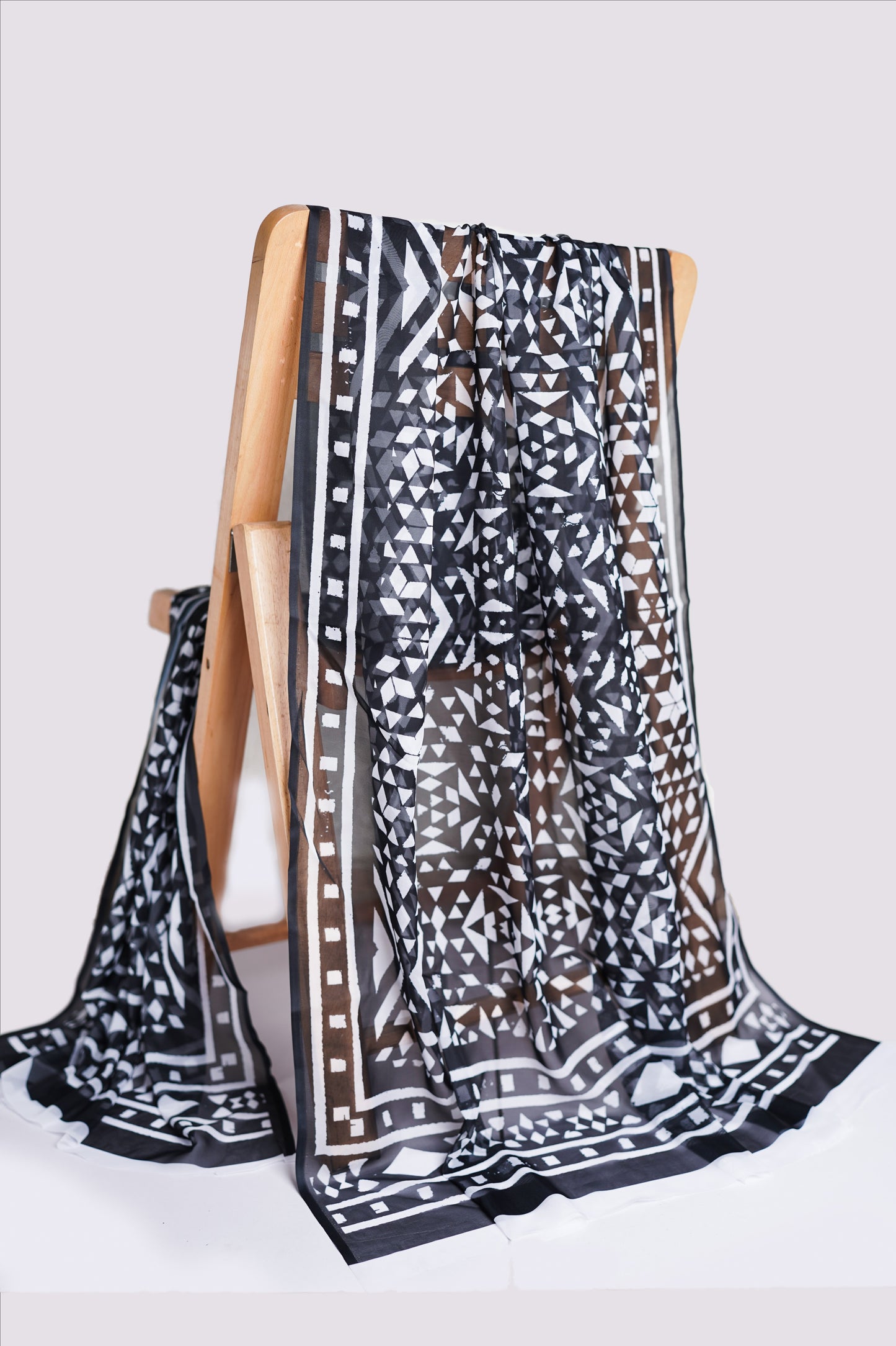 Dark Marbled Dupatta