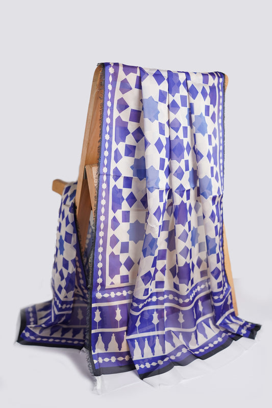 Blue Splendor Dupatta