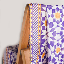 Load image into Gallery viewer, Violet Daisy Dupatta

