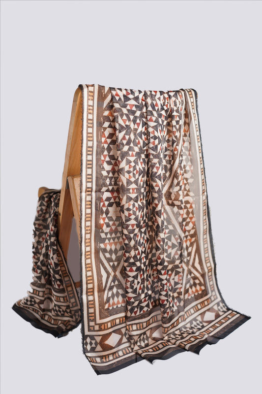 Marbled Mocha Dupatta