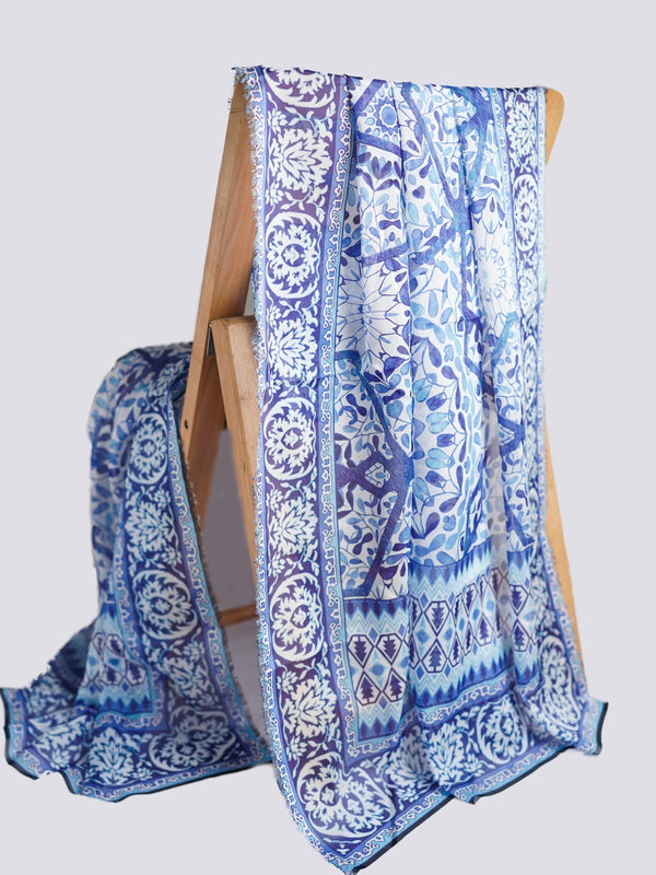 Lapis Lazuli Dupatta