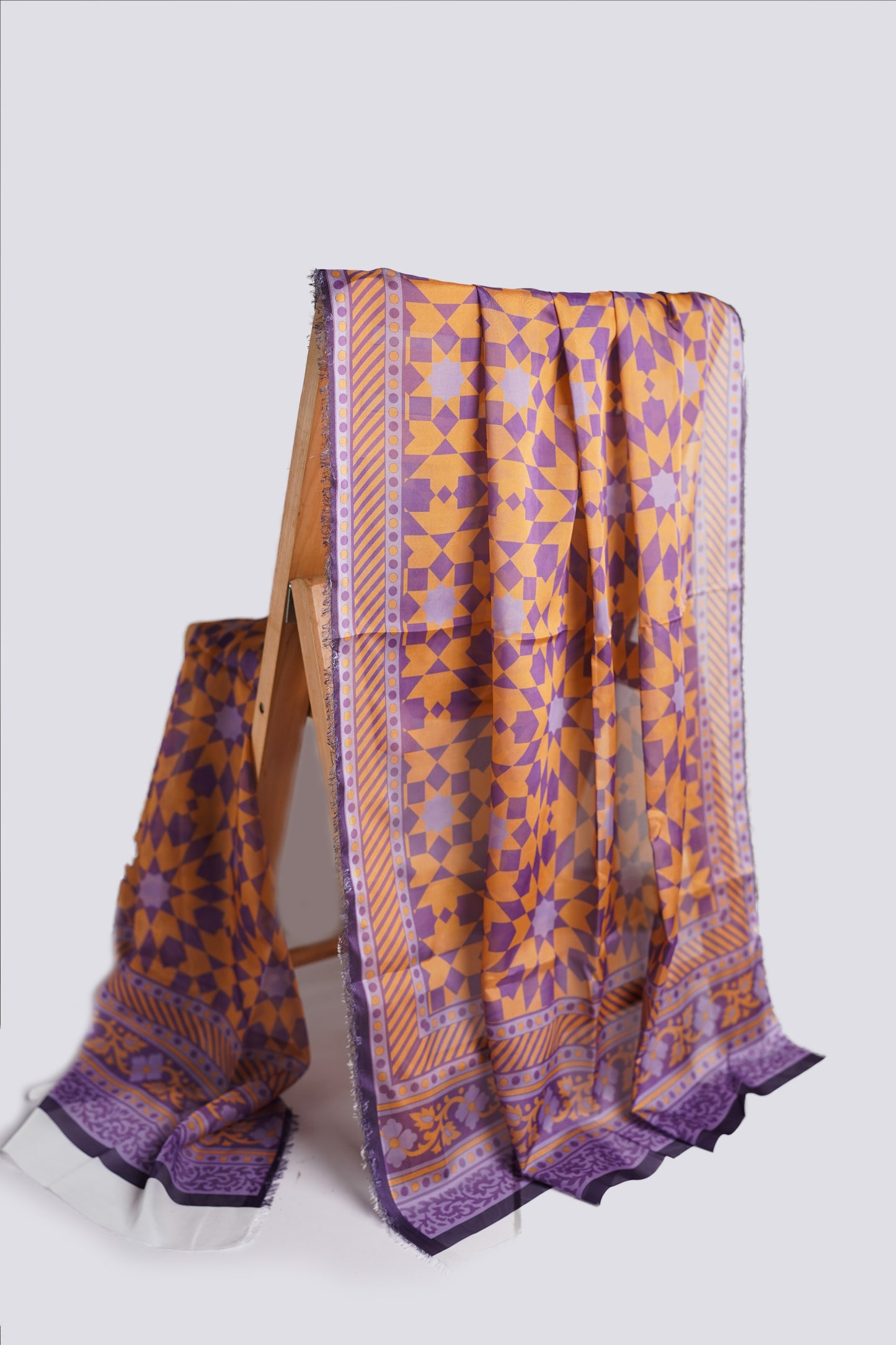 Mustard Daisy Dupatta