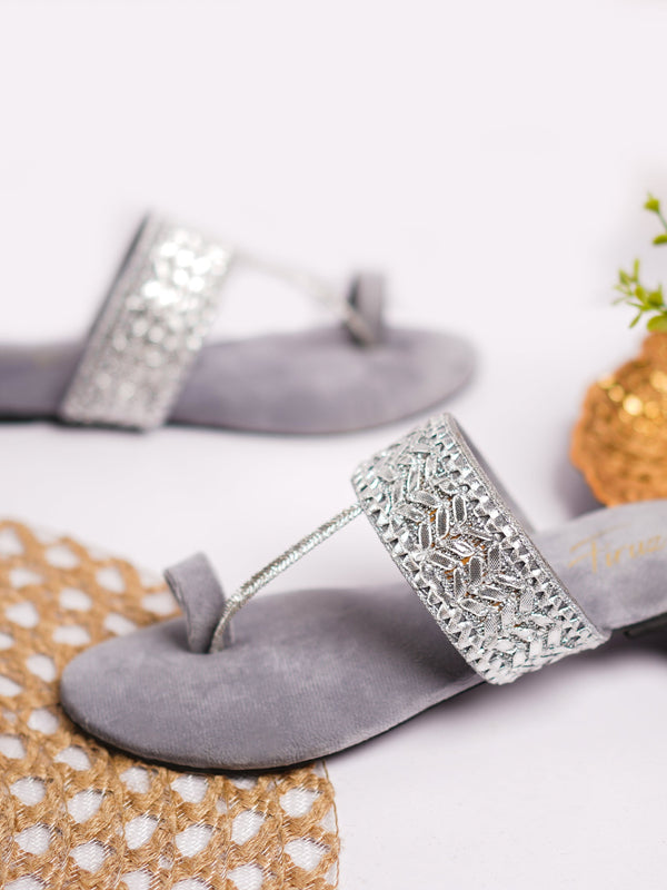 Nawazish - GREYISH SILVER