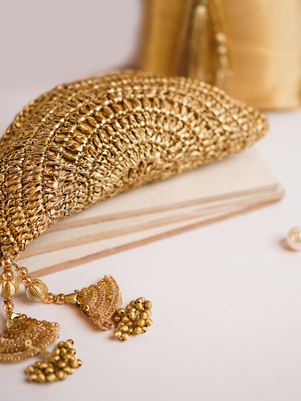 Bronze Gota Handbag