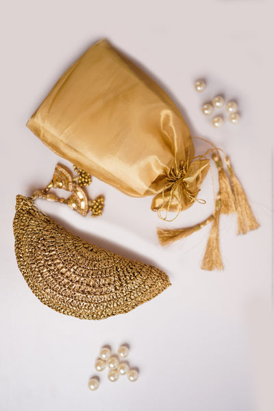 Bronze Gota Handbag