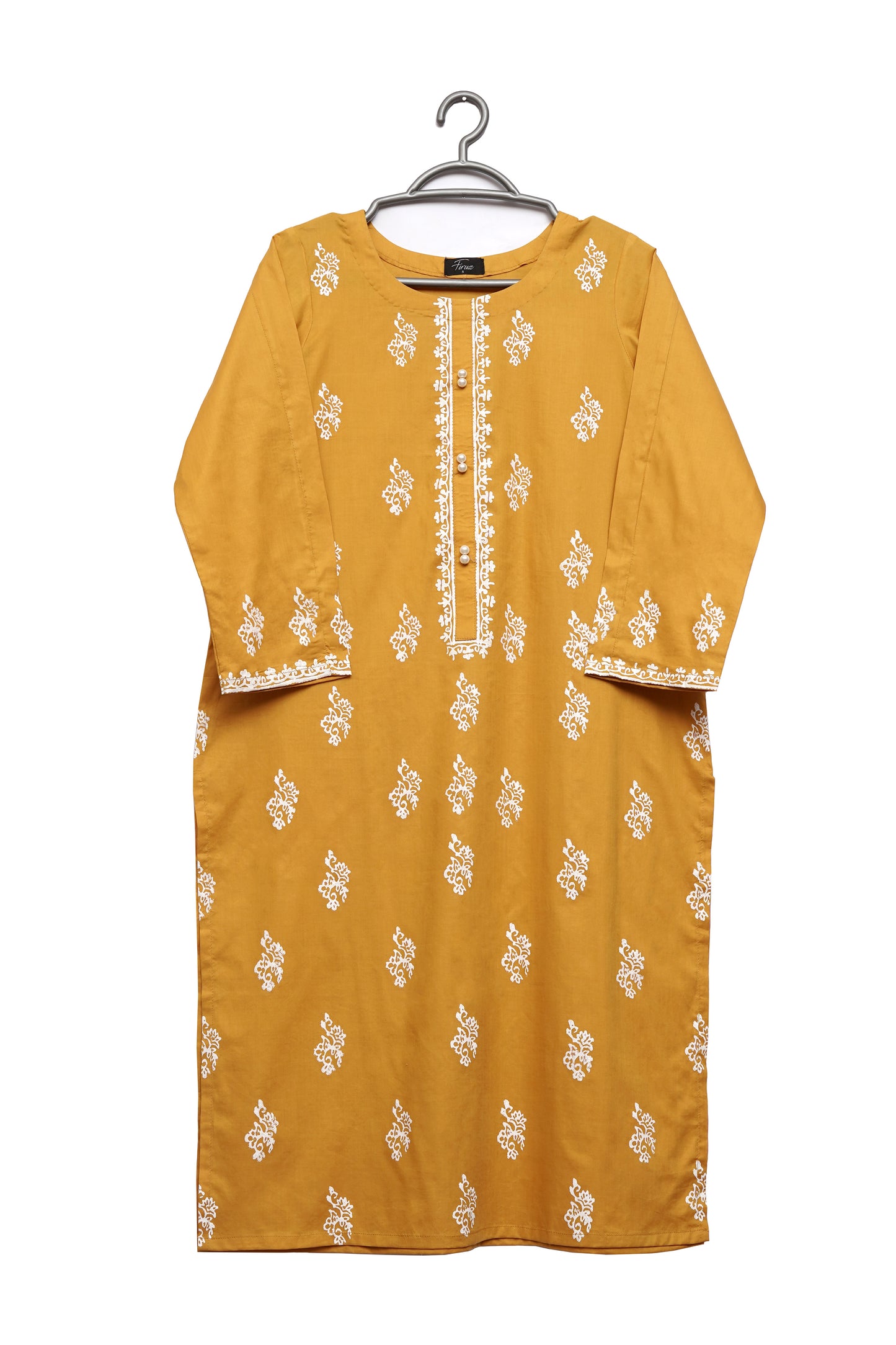 Mehak (Stitched Shirt) - Yellow