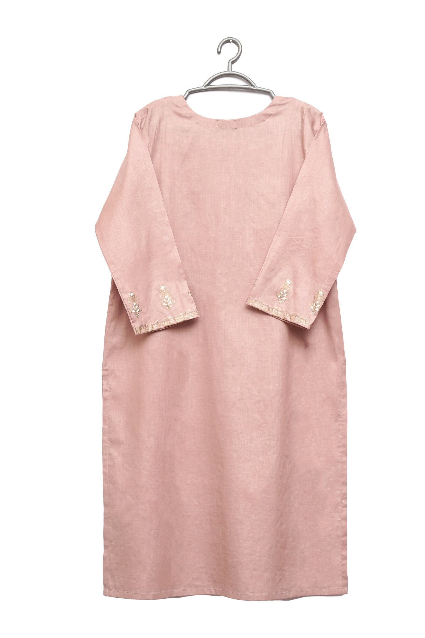 Tabassum (Stitched Shirt) - Tea Pink