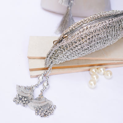 Silver Gota Handbag