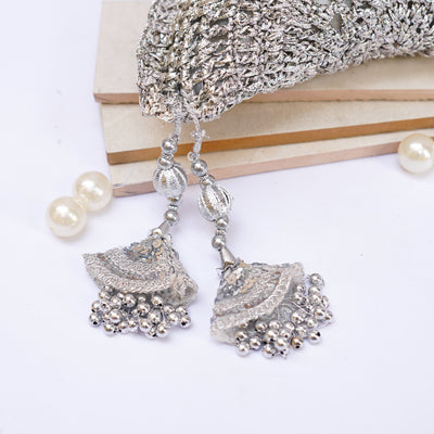 Silver Gota Handbag
