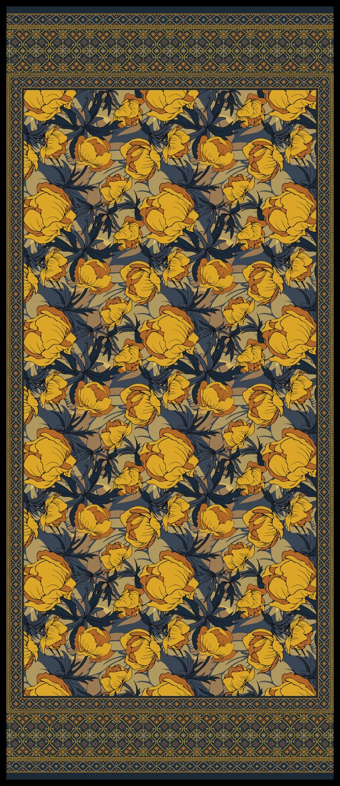 Daffodil Dupatta