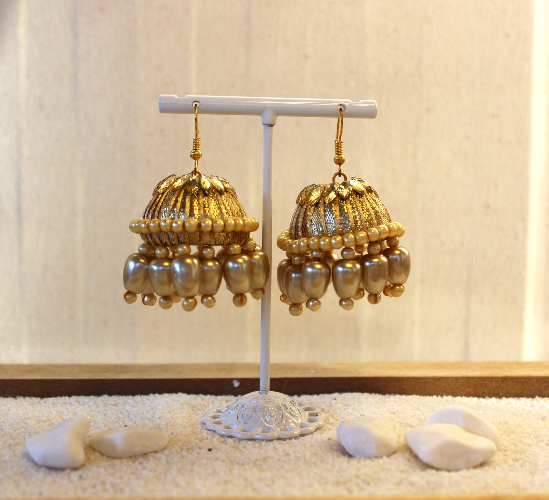 Rifaqaat Earrings (Golden)