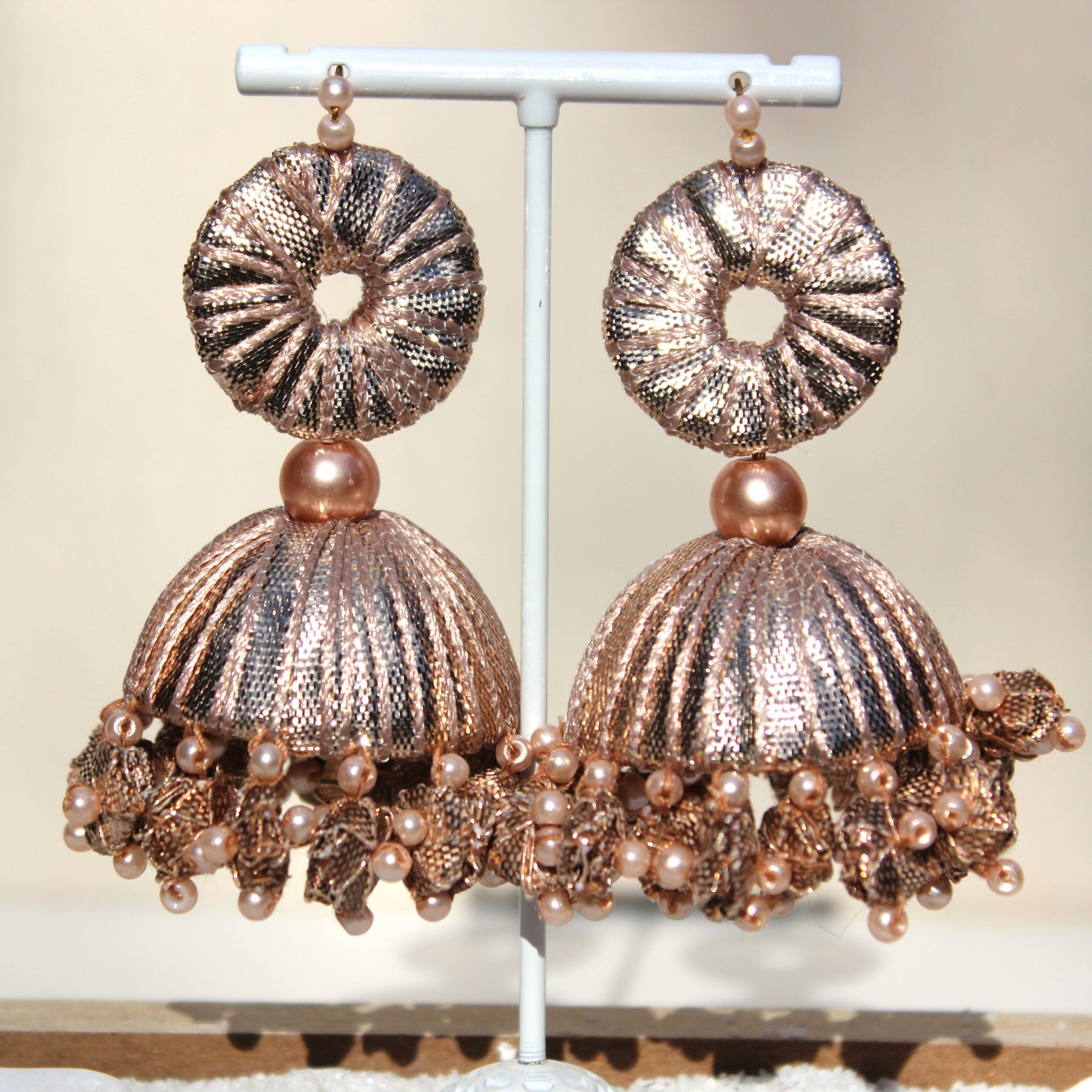 Rabt Earrings (Rose Gold)