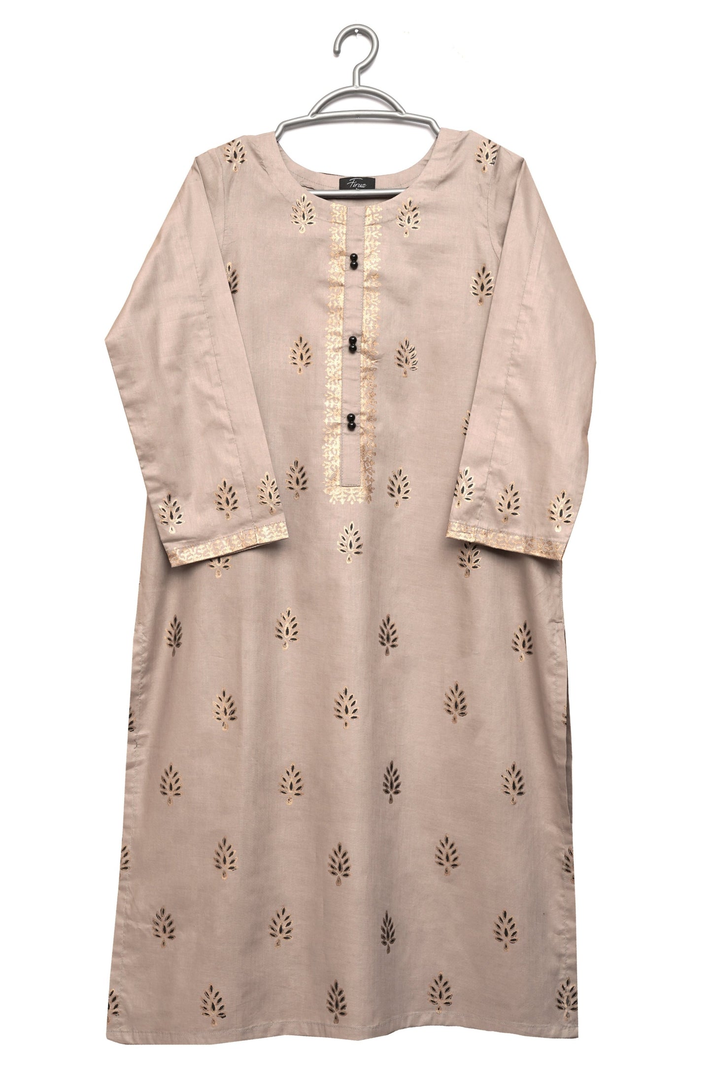 Rahi (Stitched Shirt) - Dark Beige