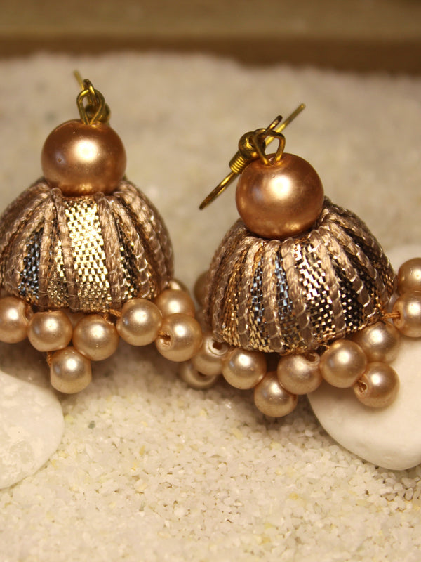 Iztiraar Earrings (Rose Gold)