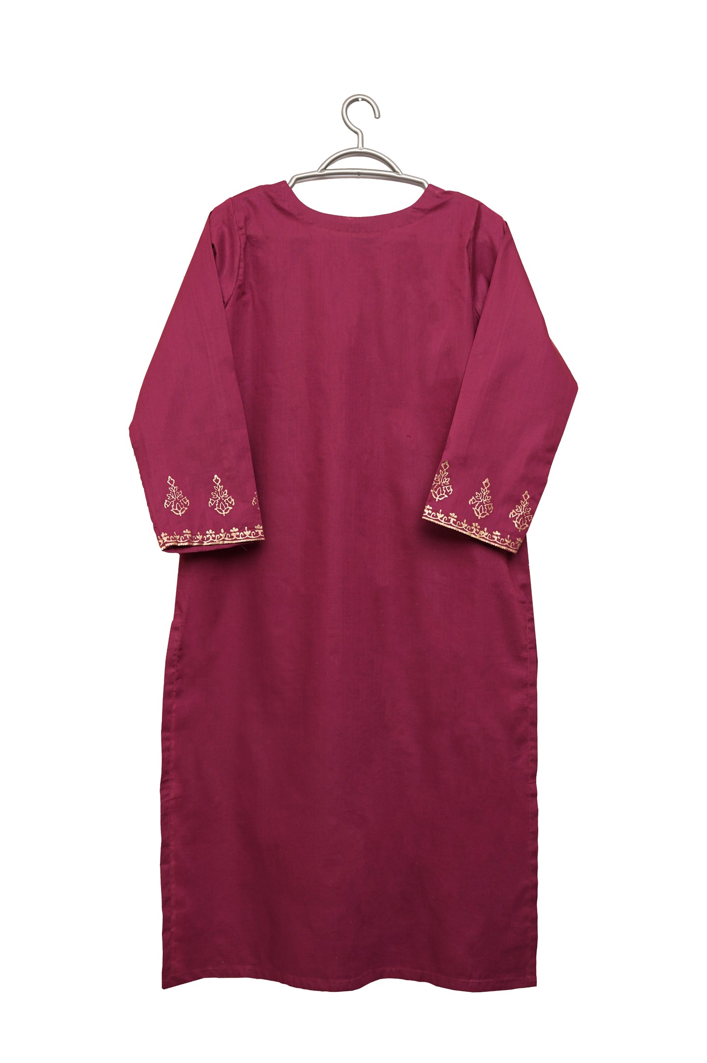 Aabshaar (Magenta) Stitched Shirt