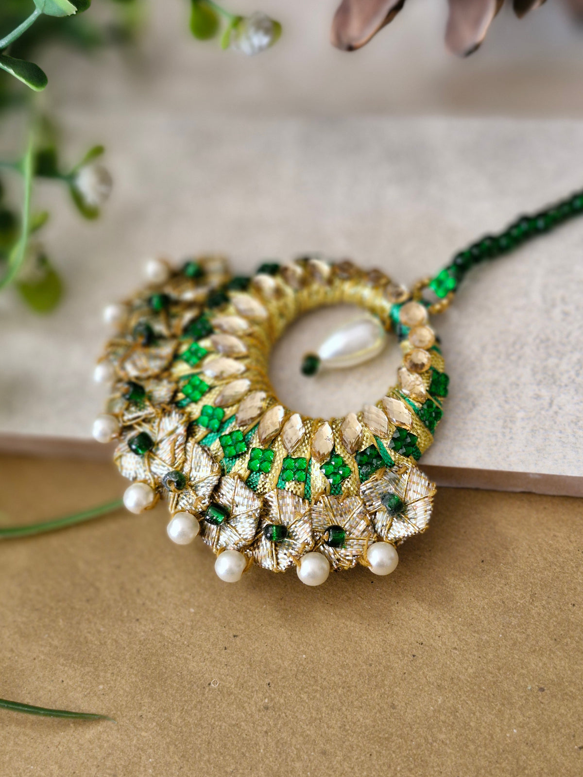 Nayab (Tikka) - Bottle Green