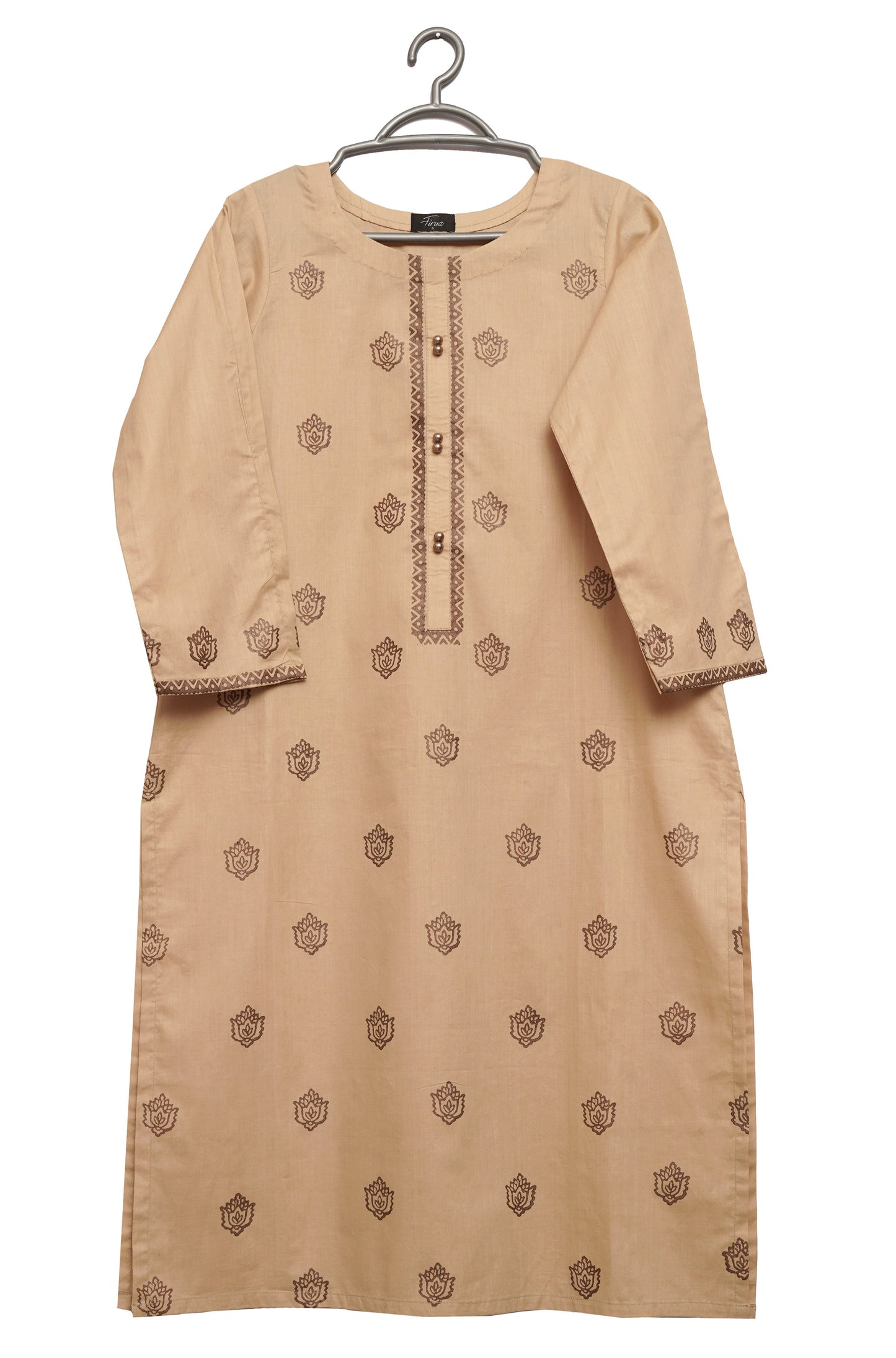 Singhar (Beige) Stitched Shirt