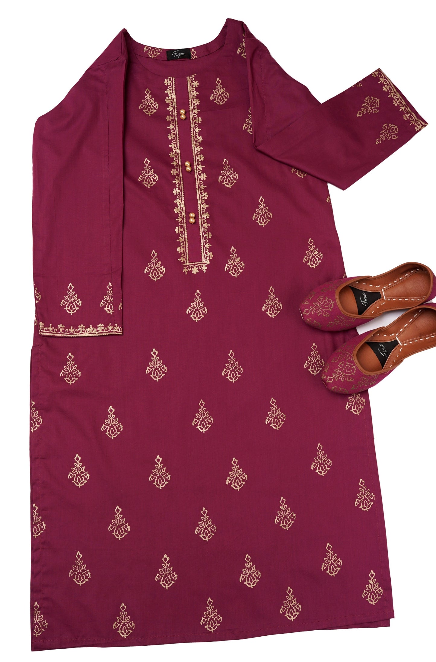 Aabshaar (Magenta) Duo Set